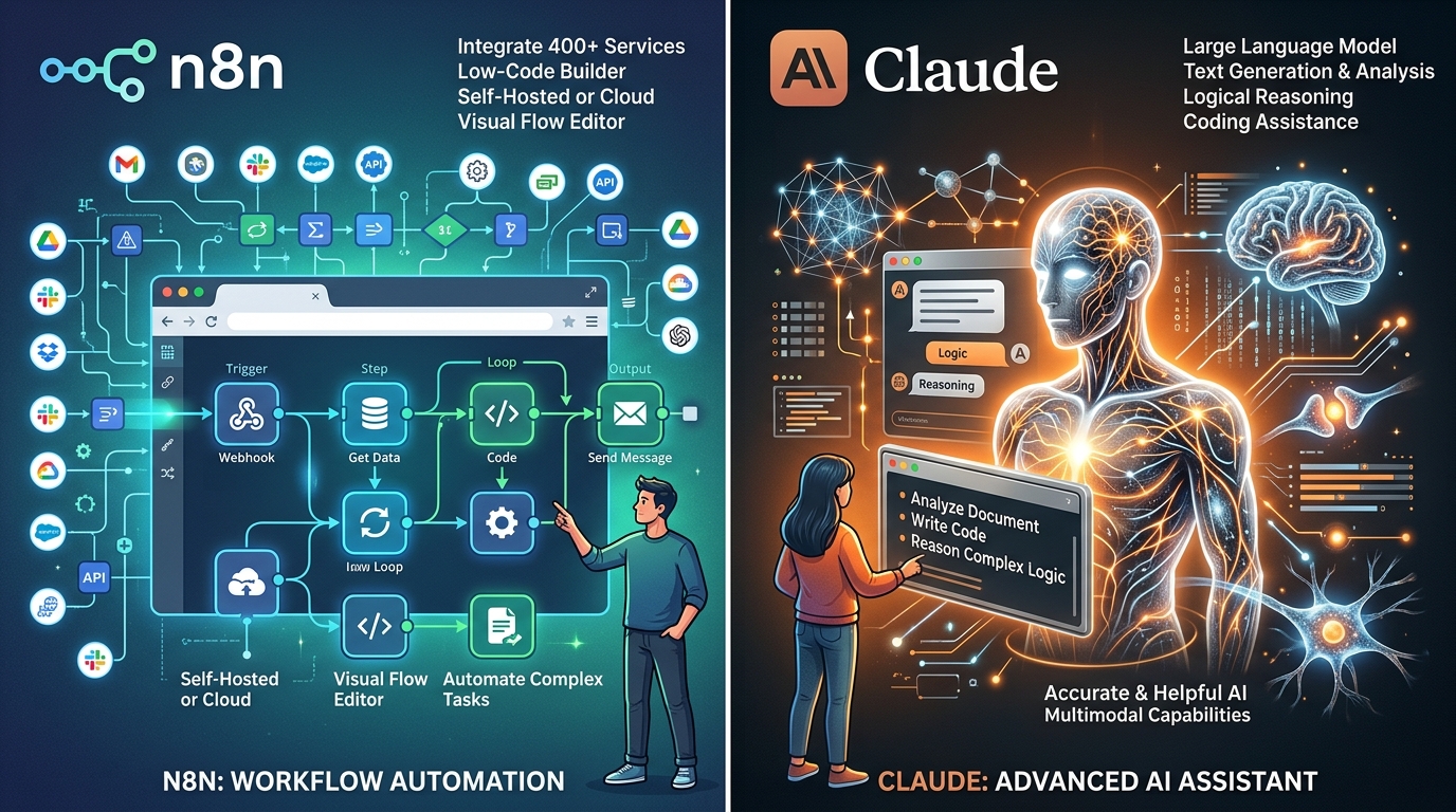 N8n vs Claude AI